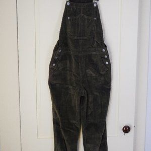 Old Navy Olive Corduroy Overalls